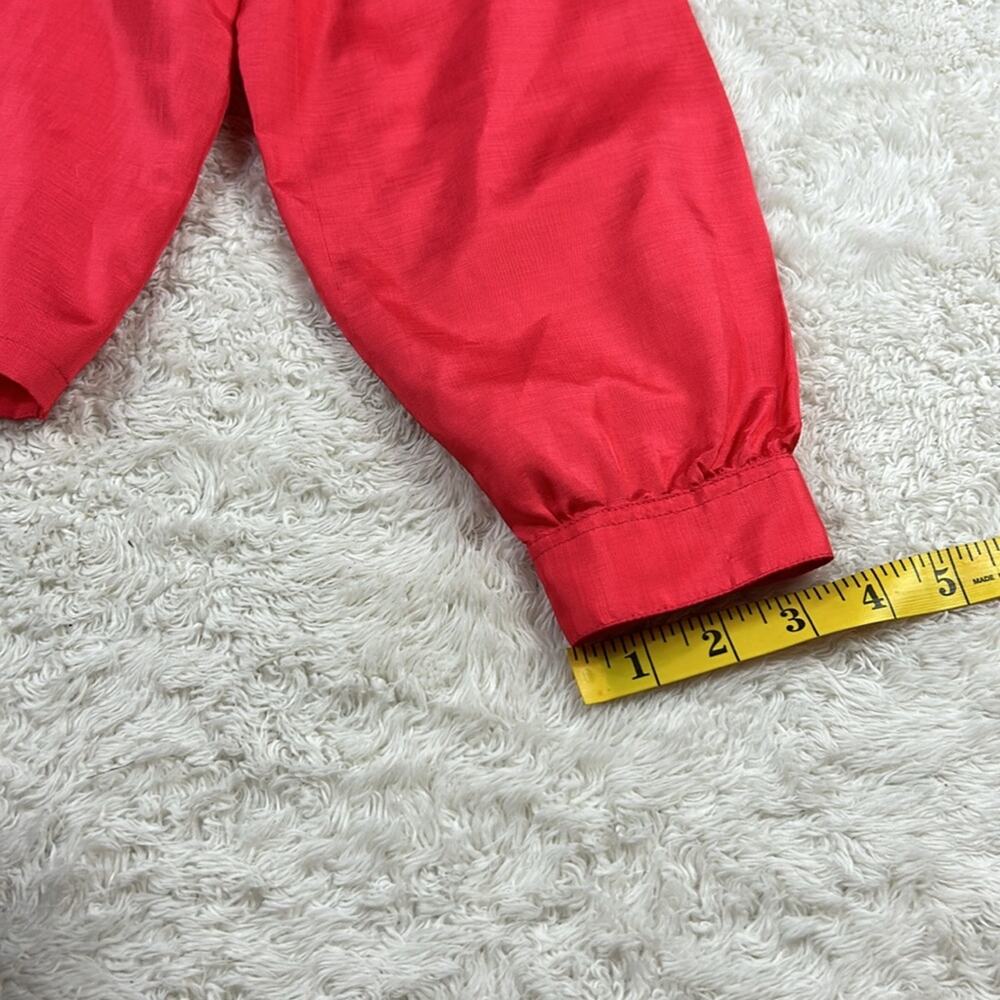 Vintage 80s 90s Shapely‎ Boxy red button down blouse, size 14 - Picture 7 of 9